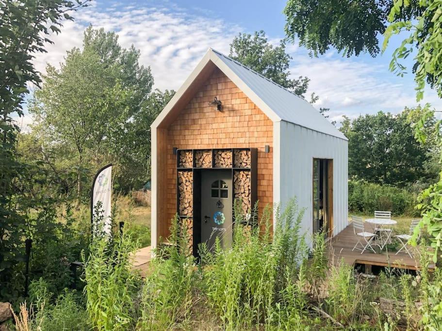 Tiny Haus Auf Idyllischem Grundstueck Im Rittergut Villa Klipphausen Eksteriør bilde