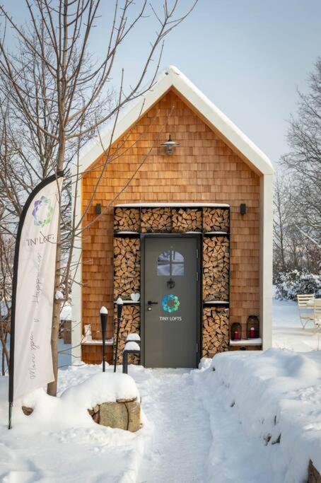 Tiny Haus Auf Idyllischem Grundstueck Im Rittergut Villa Klipphausen Eksteriør bilde