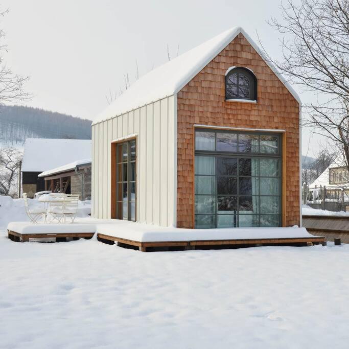 Tiny Haus Auf Idyllischem Grundstueck Im Rittergut Villa Klipphausen Eksteriør bilde